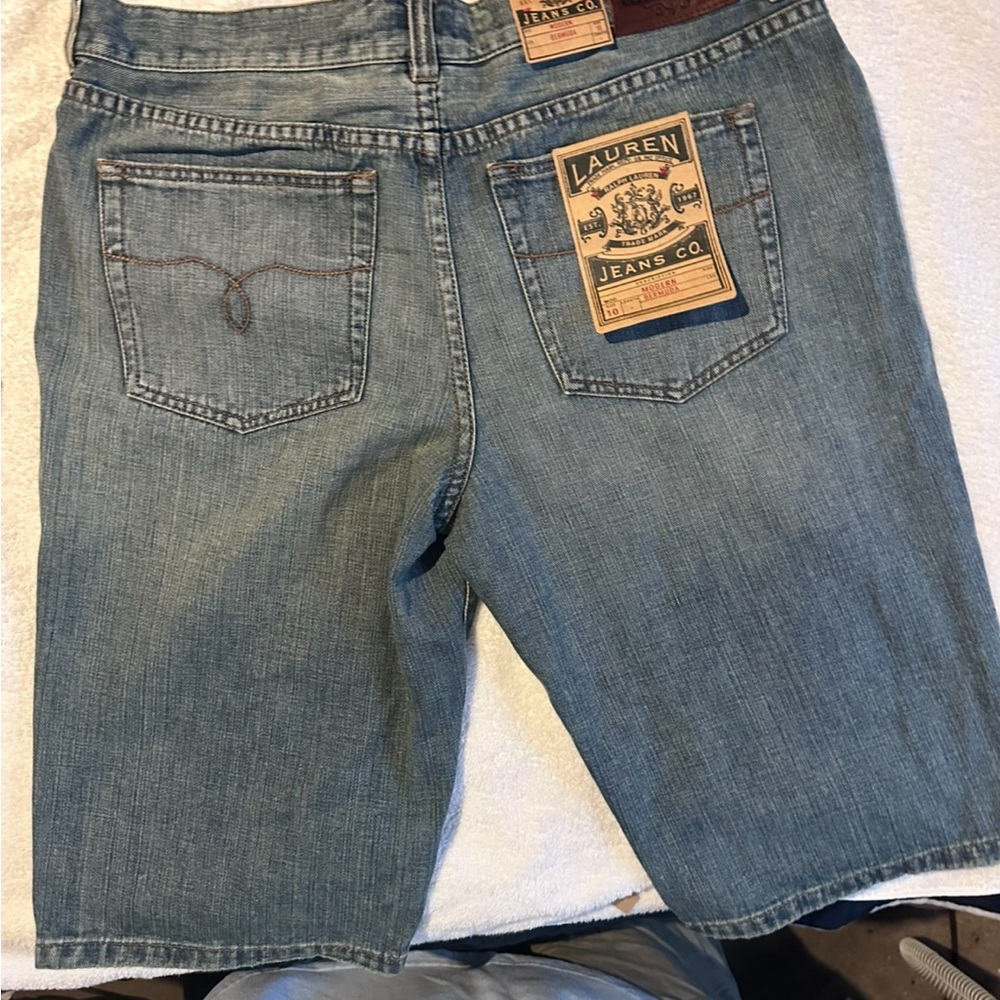 Ralph Lauren Women's Blue Jean Shorts